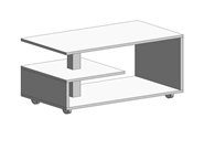 Стол журнальный на колесах KSM-1